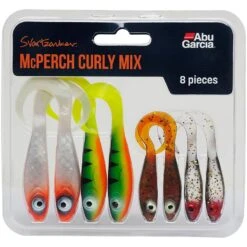 KIT LEURRES FLOTTANT ABU GARCIA SVARTZONKER MCPERCH CURLY MIX - PAR 8