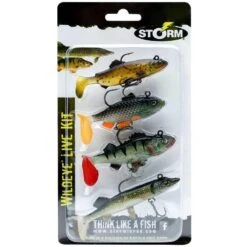 KIT LEURRES SOUPLES ARMES STORM WILDEYE LIVE KIT 4