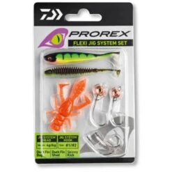 KIT LEURRES SOUPLES DAIWA PROREX FLEXI JIG SYSTEM SET