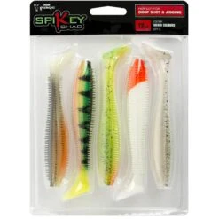 KIT LEURRES SOUPLES FOX RAGE SPIKEY SHADS MIXED