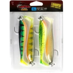 KIT LEURRES SOUPLES FOX RAGE ZANDER PRO LOADED MIXED COLOUR