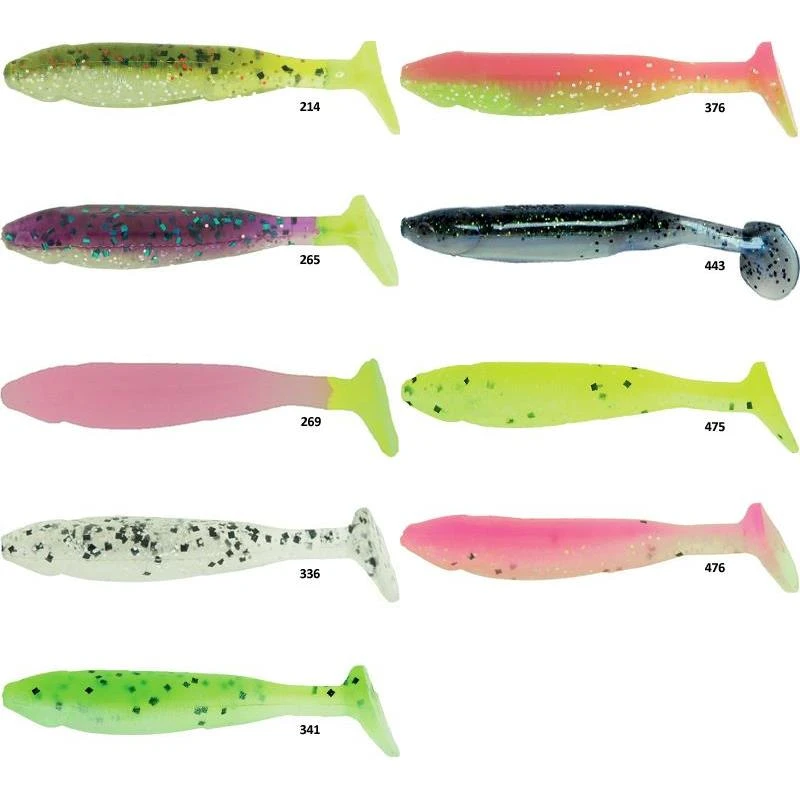 LEURRE SOUPLE BASS ASSASSIN CRAPPIE DAPPER 2 - 5CM - PAR 10